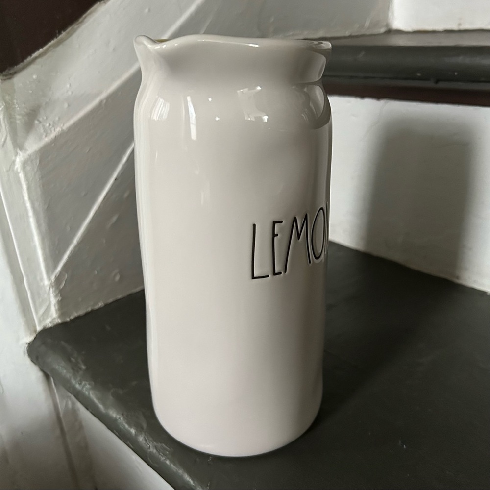 Rae Dunn LEMONADE Pitcher - Picture 5 of 12